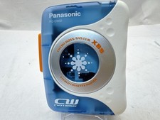 Reproductor de casete estéreo Panasonic RQ-CW02 XBS azul transparente probado correa reemplazada segunda mano  Embacar hacia Mexico