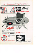 Publicite advertising 1960 d'occasion  Le Luc