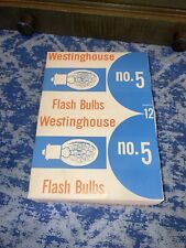 Westinghouse flashbulbs clear for sale  Bell Buckle