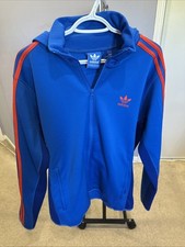 Jaqueta com capuz vintage 2010 Adidas Originals Track Top com zíper Firebird Trefoil - GG comprar usado  Enviando para Brazil