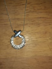 Hugs kisses necklace for sale  HOLYHEAD