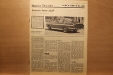 Original sunbeam rapier for sale  IPSWICH