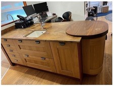 Display kitchen island for sale  RIPON