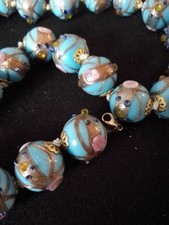 Alte echte muranoglaskette gebraucht kaufen Alte echte muranoglaskette gebraucht kaufen  Aindling