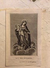 Santino antica incisione usato  Prato