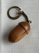 Vintage wooden keyring for sale  LIVERPOOL