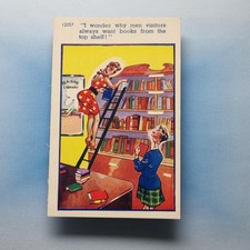 Comic postcard upskirt for sale  TELFORD