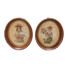 Vtg handcraft needlepoint for sale  Ephraim