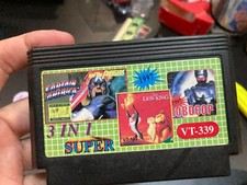 Jogo Famicom 1997 NES VT-339 3 em 1 Rei Leão, Capitão América, Robocop 4 comprar usado  Enviando para Brazil
