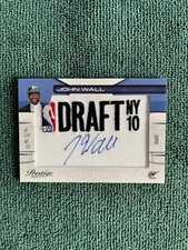JOHN WALL 2010-11 PRESTIGE DRAFT PATCH AUTOGRAFADO RC/199 AUTÓGRAFO ASSISTENTES comprar usado JOHN WALL 2010-11 PRESTIGE DRAFT PATCH AUTOGRAFADO RC/199 AUTÓGRAFO ASSISTENTES comprar usado  Enviando para Brazil