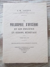 Philosophie avicenne influence d'occasion  Frejus