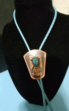 Gravata bolo Thunderbird turquesa cobre ajustável comprar usado Gravata bolo Thunderbird turquesa cobre ajustável comprar usado  Enviando para Brazil