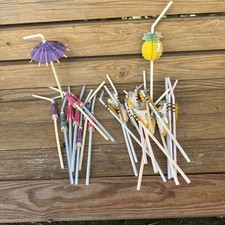 paper drinking straws for sale  ROMFORD