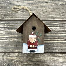 Primitive birdhouse santa for sale  Marion