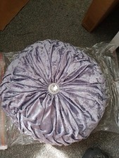 round cushion velvet for sale  LONDON