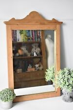 Vintage pine mirror for sale  SPALDING
