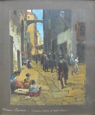 Ispirato a Telemaco SIGNORINI (Firenze 1836-1901) Il GHETTO EBRAICO di FIRENZE comprar usado  Enviando para Brazil