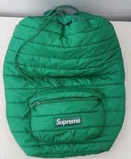 Mochila Puffer Supreme FW22 Verde Bolsa Resistente Al Agua, usado comprar usado  Enviando para Brazil