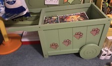 Wooden child storage for sale  PETERBOROUGH