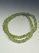 Natural peridot necklace for sale  HENLEY-ON-THAMES