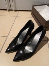 Schwarze edle pumps gebraucht kaufen  Hamburg