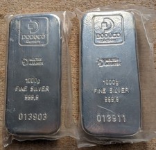 Kilo silberbarren doduco gebraucht kaufen  Weitramsdorf