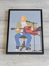 Kurt cobain framed for sale  LONDON
