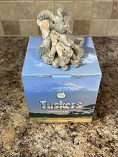 Elephant figurine tuskers for sale  Hutchinson