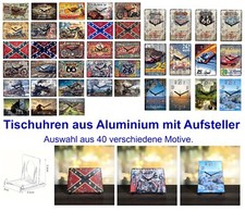 Tischuhren aluminium acrylaufs gebraucht kaufen  Borken