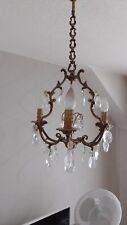 Lustre bronze ancien d'occasion  Fleury-les-Aubrais