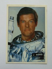 Autogrammkarte roger moore gebraucht kaufen  Berlin