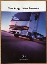 Usado, Folheto de vendas MERCEDES BENZ ATEGO TRUCK novembro de 1997 #VL/MK 6360-0101 - 72-00/1197 comprar usado  Enviando para Brazil