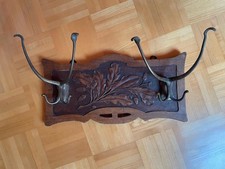 Vintage eichenholz geschnitzt gebraucht kaufen  Deutschland