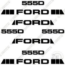 Kit de decalques para equipamentos de retroescavadeira Ford 555D (555 D) comprar usado  Enviando para Brazil