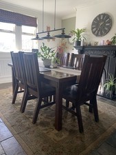 Solid wood table for sale  NORTHALLERTON