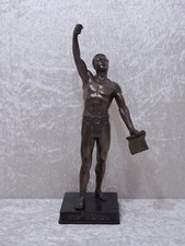 Antique metal figure d'occasion  Expédié en Belgium