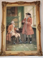 Large vintage oil for sale  ROYSTON
