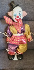 Vintage porcelain clown for sale  USA