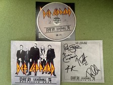 In-Hand DEF LEPPARD: ONE NIGHT ONLY LIVE AT THE LEADMILL CD, WITH SIGNED CARD! comprar usado In-Hand DEF LEPPARD: ONE NIGHT ONLY LIVE AT THE LEADMILL CD, WITH SIGNED CARD! comprar usado  Enviando para Brazil