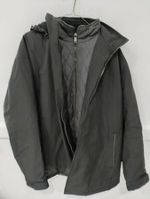 Jaqueta técnica masculina à prova de intempéries NWoT colcha com capuz tamanho M azul $120 DD157 comprar usado  Enviando para Brazil