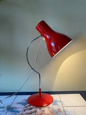 Lámpara de mesa vintage de metal naranja Napako lámpara de escritorio de mediados de siglo segunda mano  Embacar hacia Mexico