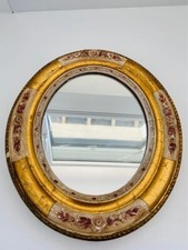 Ancien miroir ovale d'occasion  Bédée