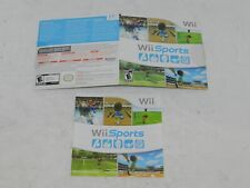 Wii Sports Nintendo Wii Capa Original e Manual Apenas SEM JOGO INCLUÍDO comprar usado  Enviando para Brazil