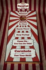 Cornhole traditional carnival for sale  SWANAGE