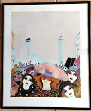 Litografia carnevale venezia usato  Trevenzuolo