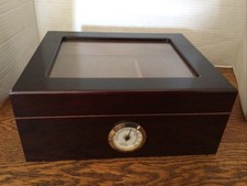 Desktop humidor wooden for sale  Itasca