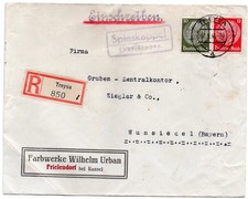 Brief einschr farbwerke gebraucht kaufen  Waldershof