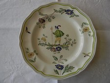 Assiette plate faïence d'occasion  Épernay