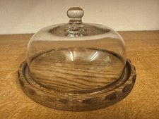 Käseglocke glas holz gebraucht kaufen  Deutschland