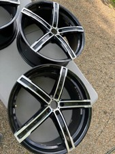 8.5 wheels black for sale  West Bridgewater